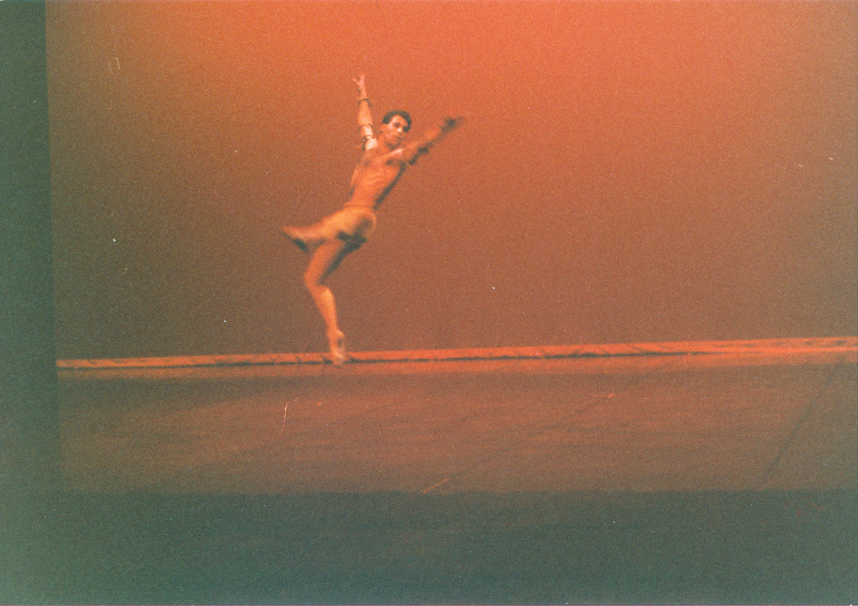 Paul Reich performing for the Alberta Ballet (1986) at the Northern Alberta Jubilee Auditorium.
