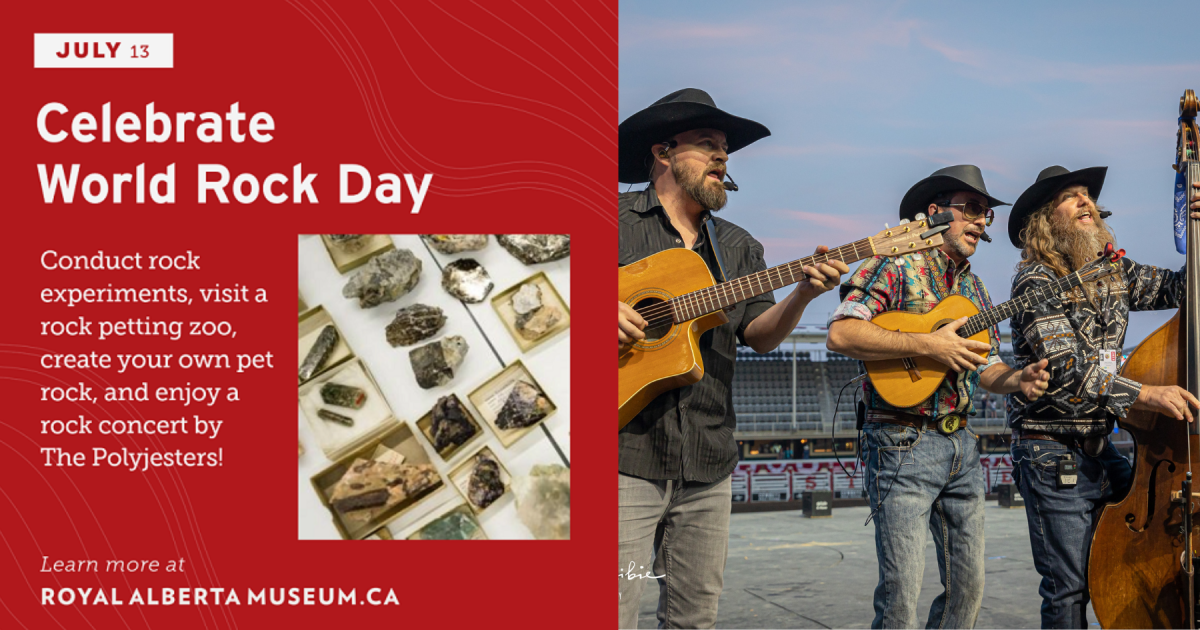 Link to World Rock Day at Royal Alberta Museum