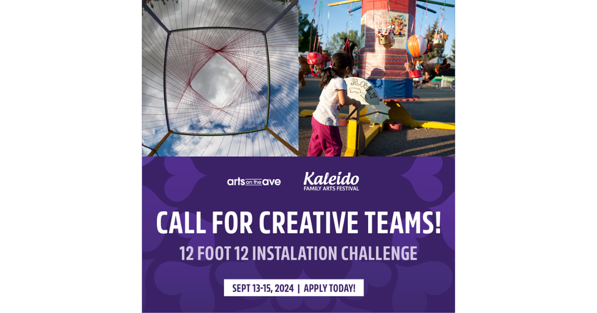 Link to Call for Artists & Designers: 12FOOT12 Installation Challenge at Kaleido 2024!
