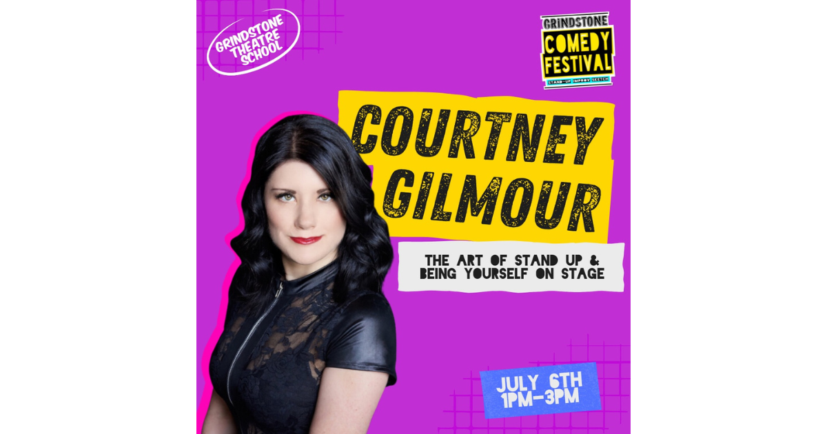 Link to The Art of Stand Up & Being Yourself On Stage Workshop with Courtney Gilmour