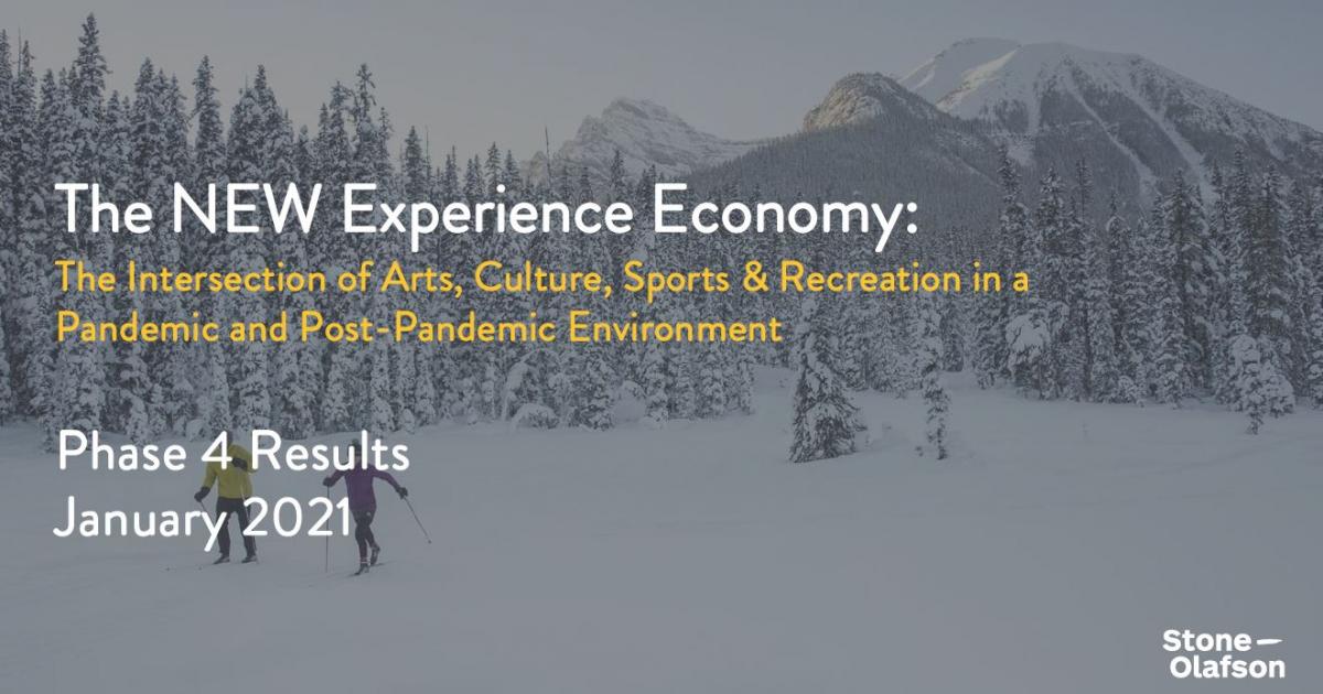 Link to Survey Results | The New Experience Economy - Wave 4