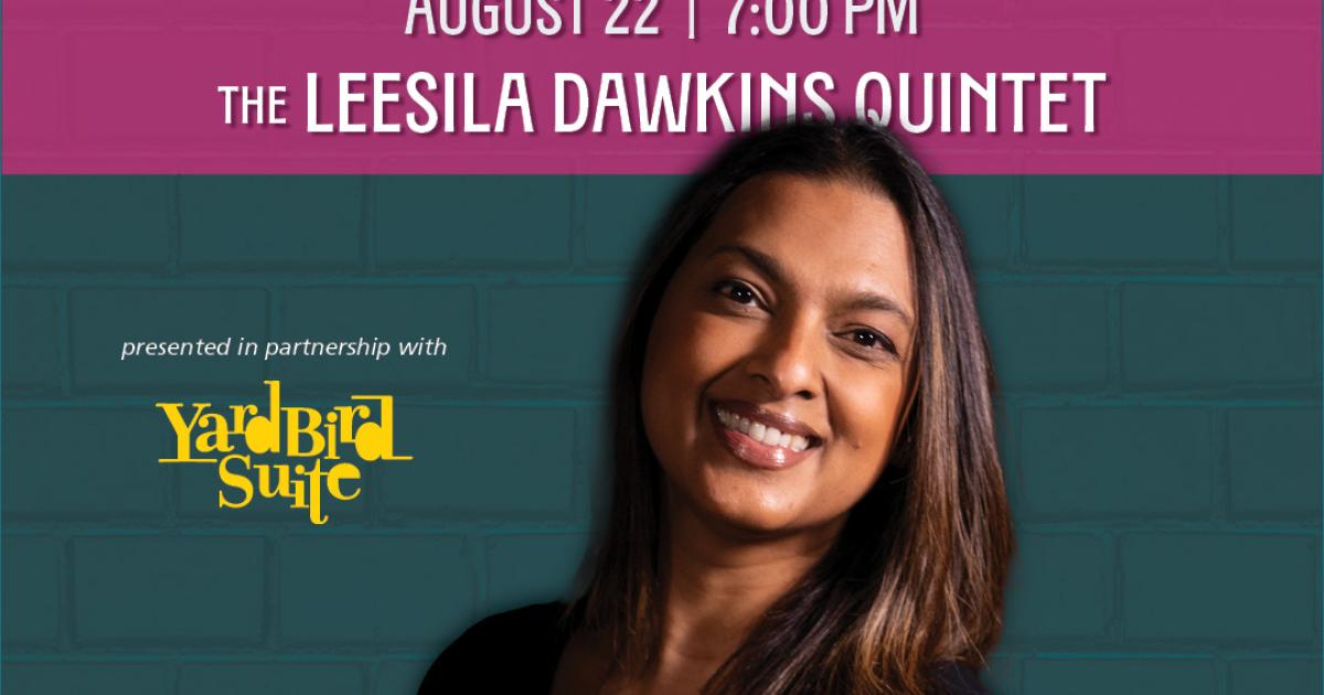 Link to Edmonton Jazz Alley: The Leesila Dawkins Quintet
