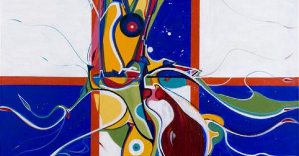 Link to Work of the Week: "Mind Over Matter" by Alex Janvier